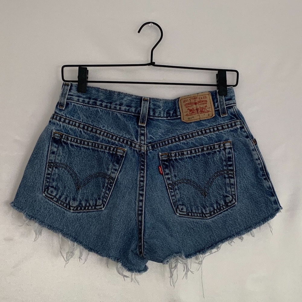 Levi’s Classic Relaxed High Waisted Jean Shorts